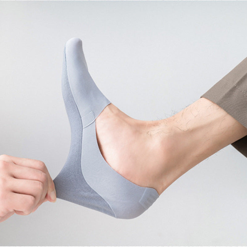 Seidensocken mit Glanz: Rutschfester Komfort für Ihre Füße