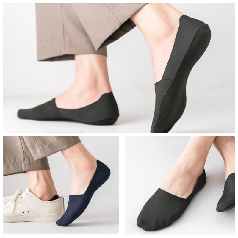 Seidensocken mit Glanz: Rutschfester Komfort für Ihre Füße