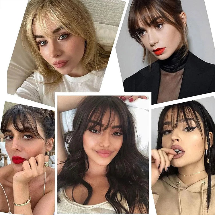 Franjă clip-on pentru un look transformat instantaneu