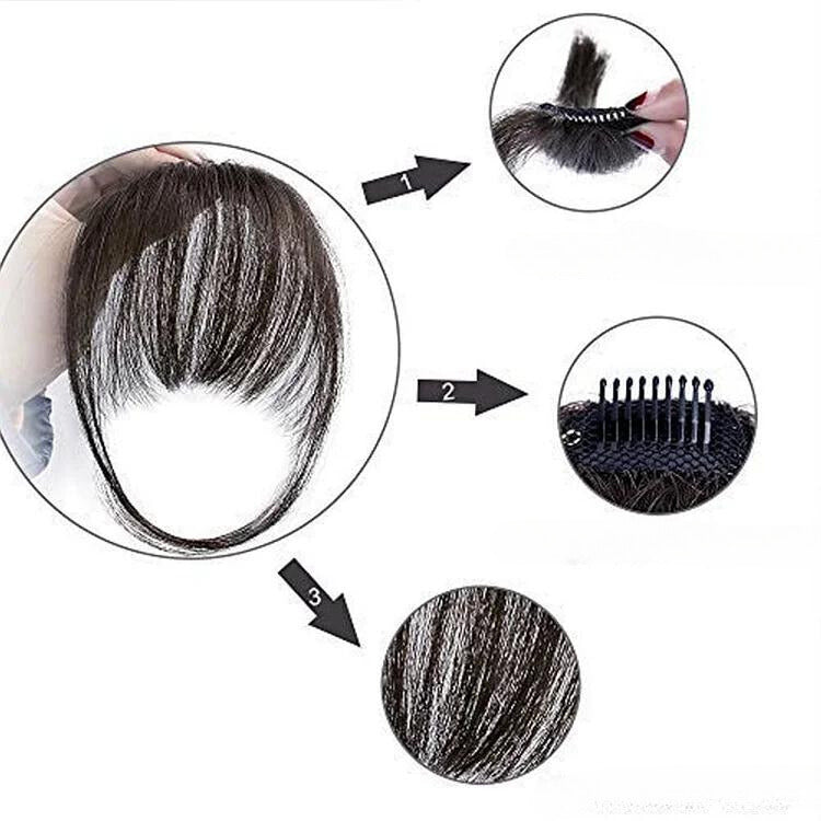Franjă clip-on pentru un look transformat instantaneu