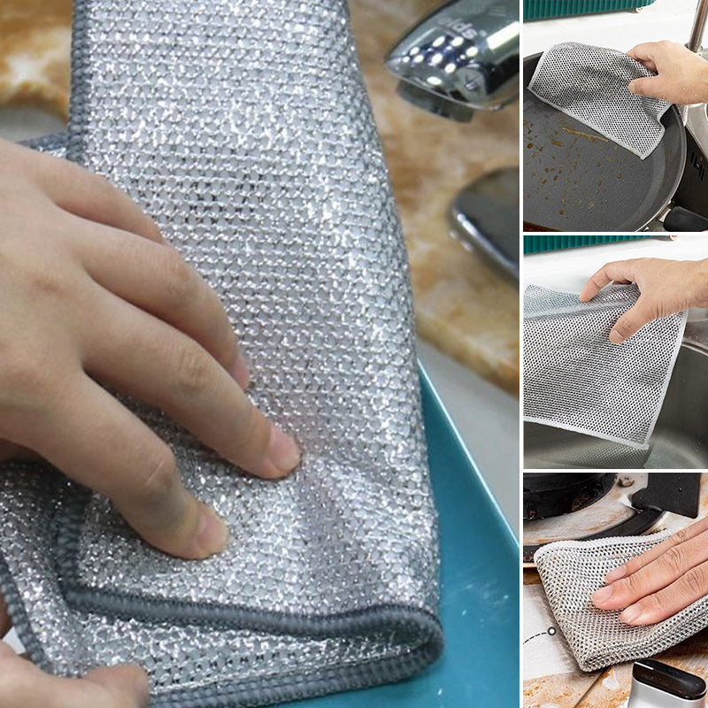 Antiskrid chiffon til blid og effektiv rengøring (X3)
