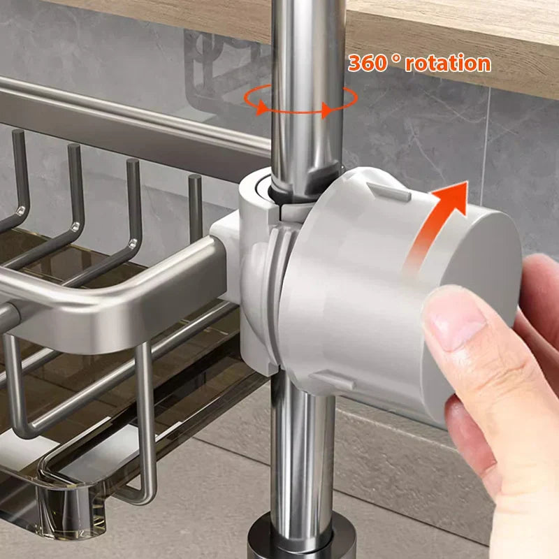 Aluminium vaskorganisator - Hold dit område rent